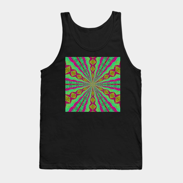 Psychedelic Dreams vibrant Patterns Tank Top by PlanetMonkey